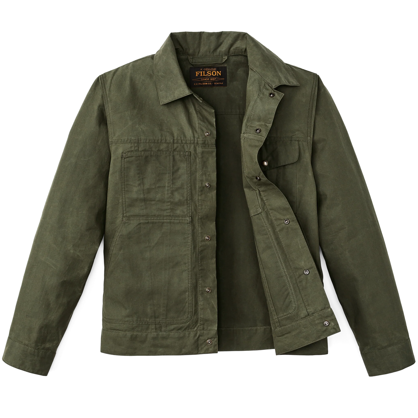 Filson Dry Wax Short Cruiser Jacket