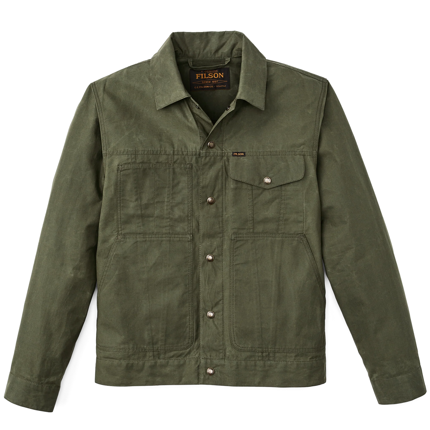 Filson Dry Wax Short Cruiser Jacket