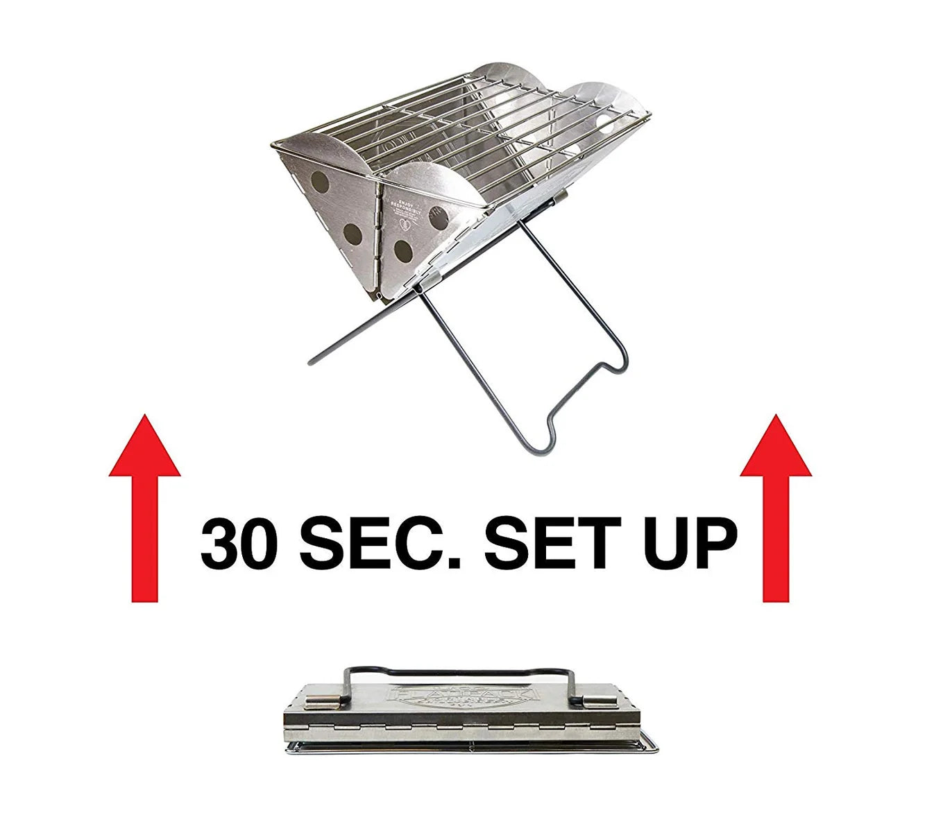 UCO FLATPACK GRILL & FIREPIT