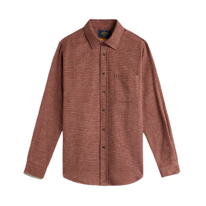 Portuguese Flannel Abstract Pied Poule Shirt