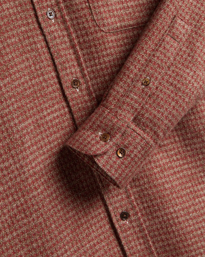 Portuguese Flannel Abstract Pied Poule Shirt
