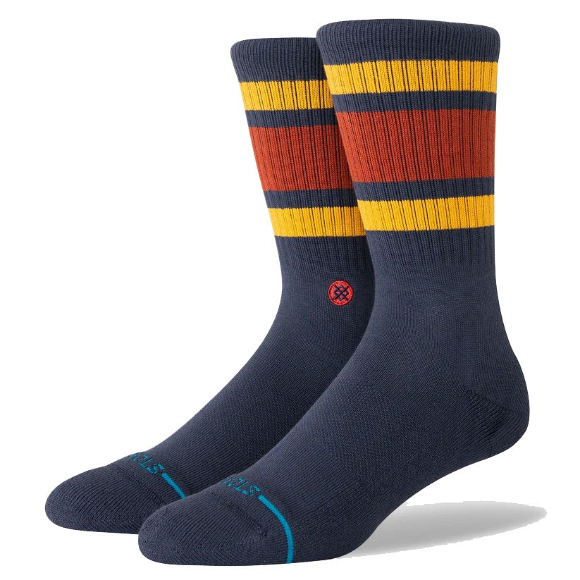 Stance Boyd Staple Socks | Gold / Navy