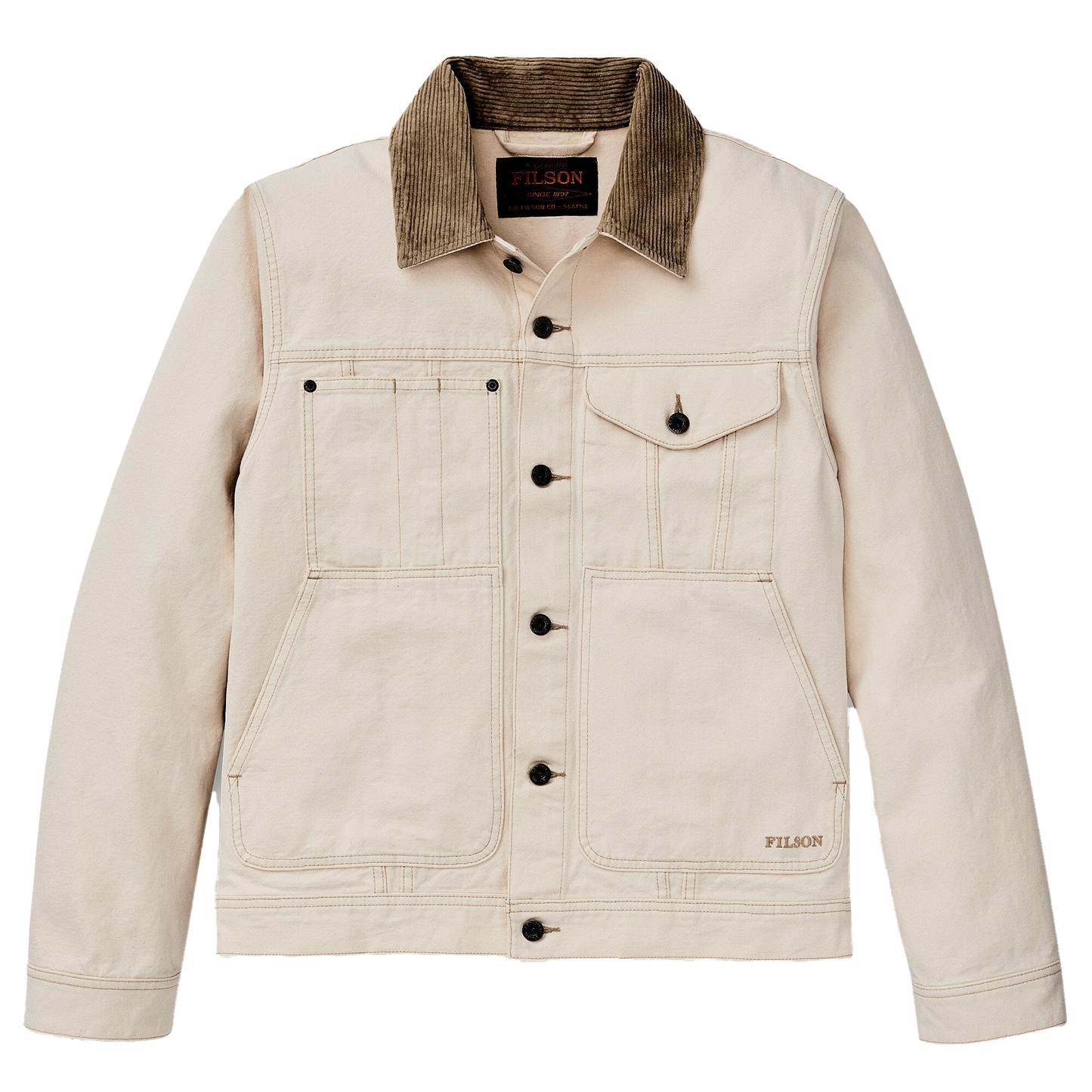 Filson Rustic Canvas Short Cruiser Jacket