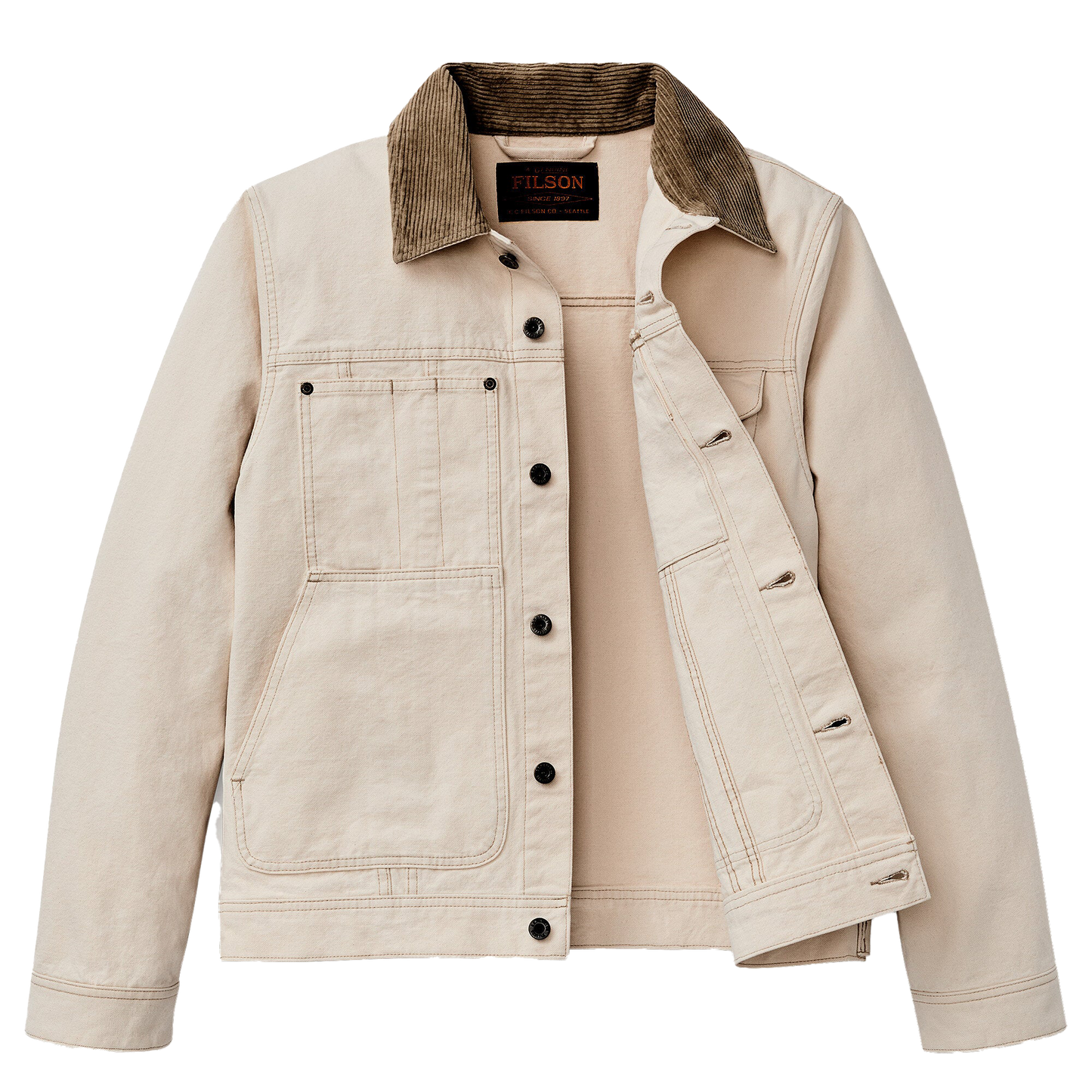 Filson Rustic Canvas Short Cruiser Jacket