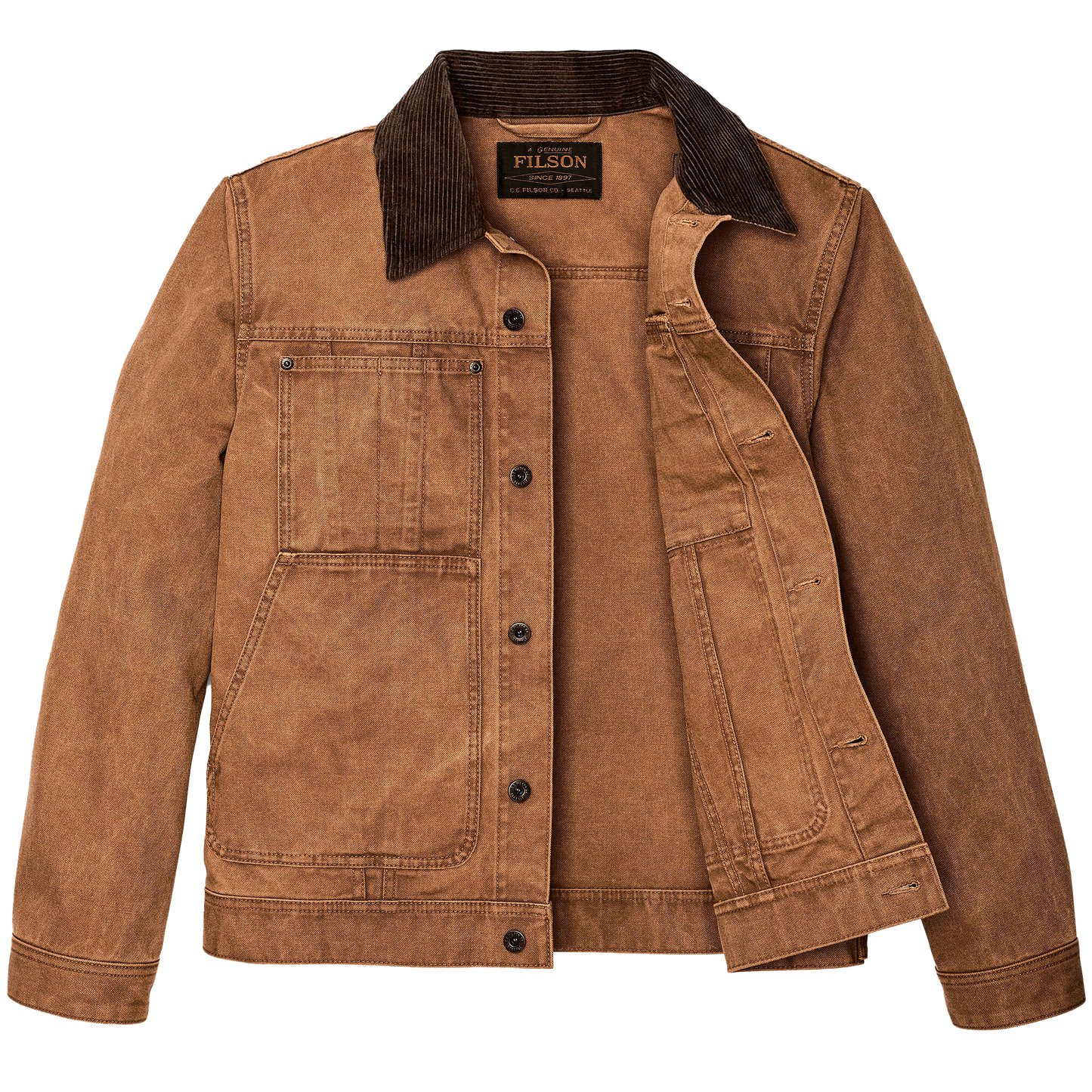 Filson Rustic Canvas Short Cruiser Jacket