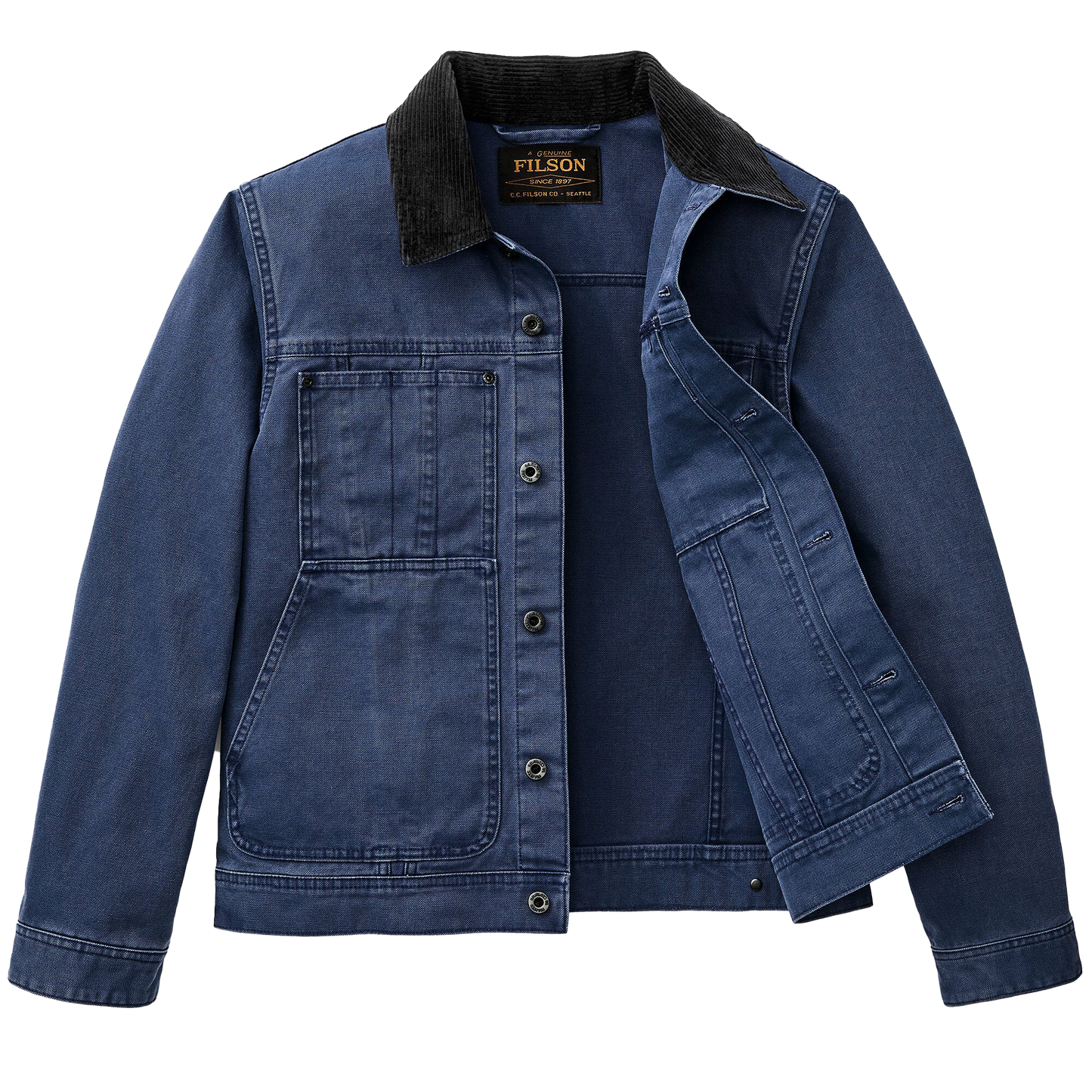Filson Rustic Canvas Short Cruiser Jacket