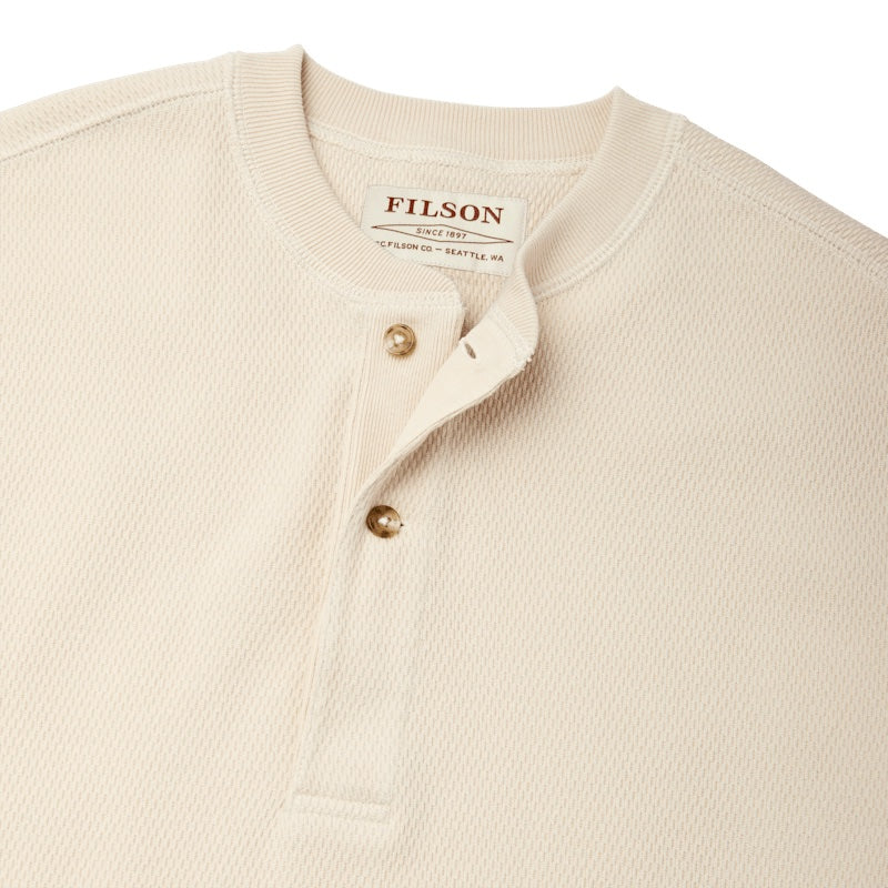 Filson Waffle Knit Henley | Sand