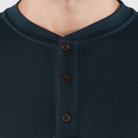 Fjallraven Singi Merino Henley | Dark Navy