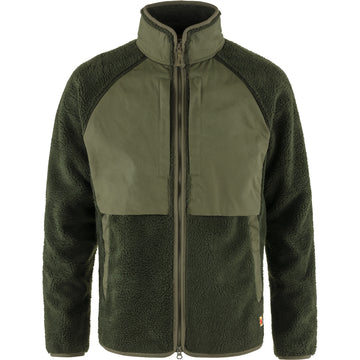 Fjallraven Vardag Pile Jacket | Deep Forest / Laurel Green