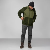 Fjallraven Vardag Pile Jacket | Deep Forest / Laurel Green