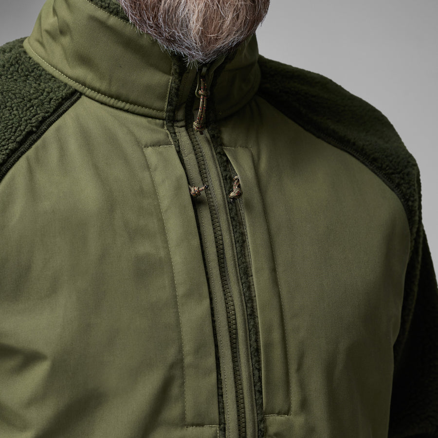 Fjallraven Vardag Pile Jacket | Deep Forest / Laurel Green