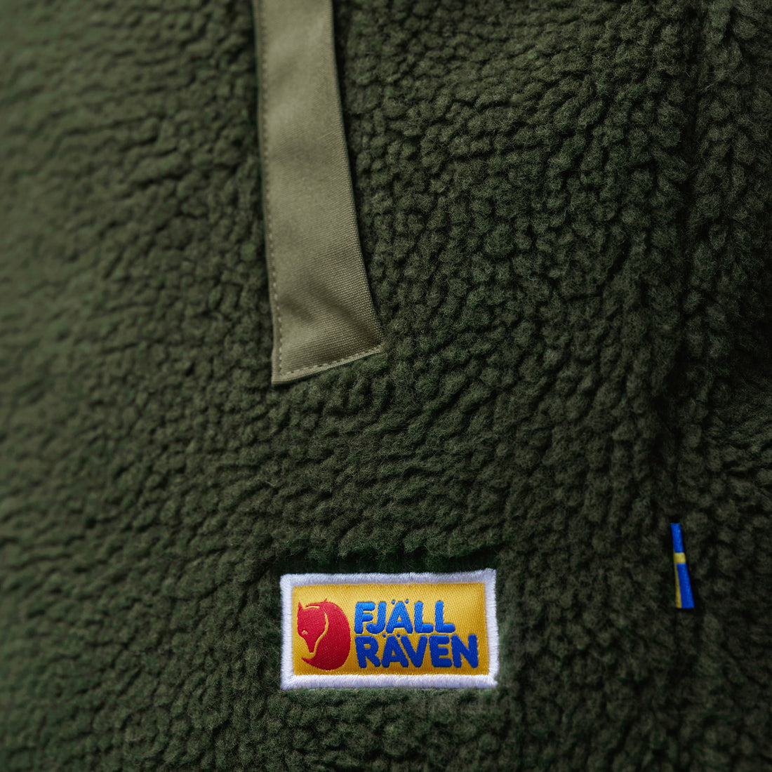 Fjallraven Vardag Pile Jacket | Deep Forest / Laurel Green