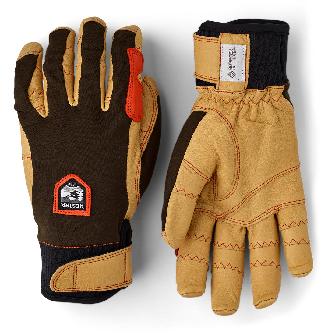 Hestra Ergo Grip Active Gloves | Dark Forest / Natural Brown