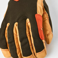 Hestra Ergo Grip Active Gloves | Dark Forest / Natural Brown