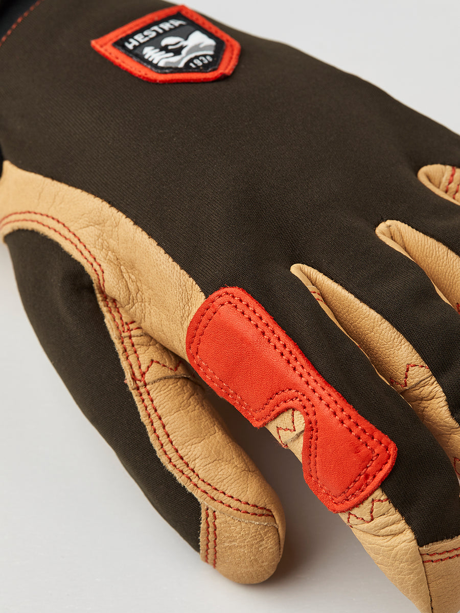 Hestra Ergo Grip Active Gloves | Dark Forest / Natural Brown