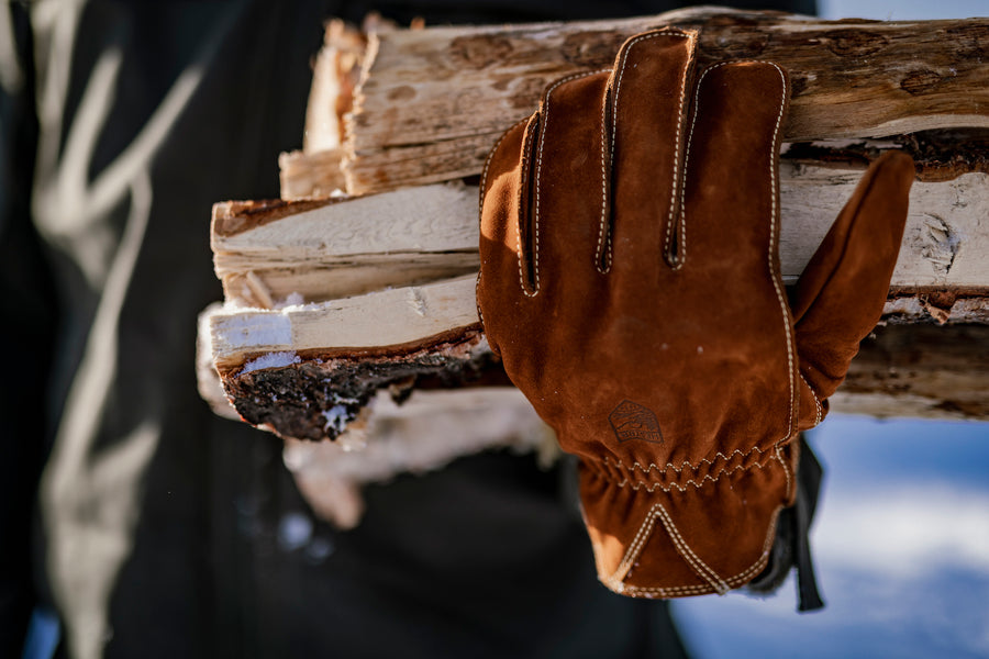 Hestra Oden Nubuck Gloves | Cork