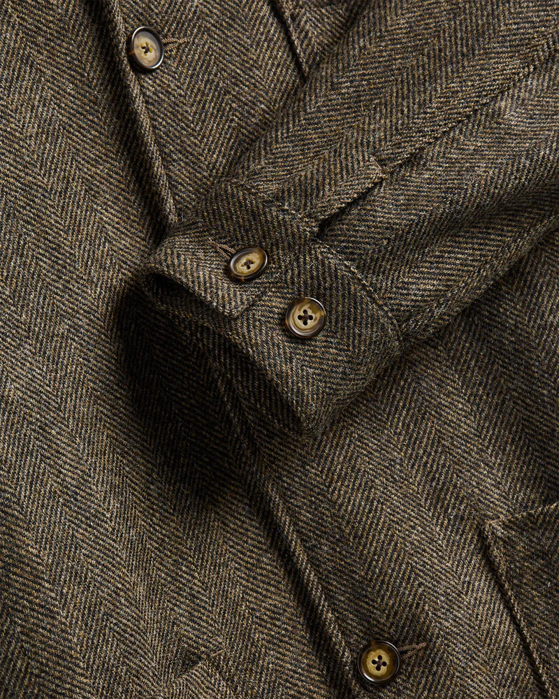 Portuguese Flannel Labura Herringbone Jacket