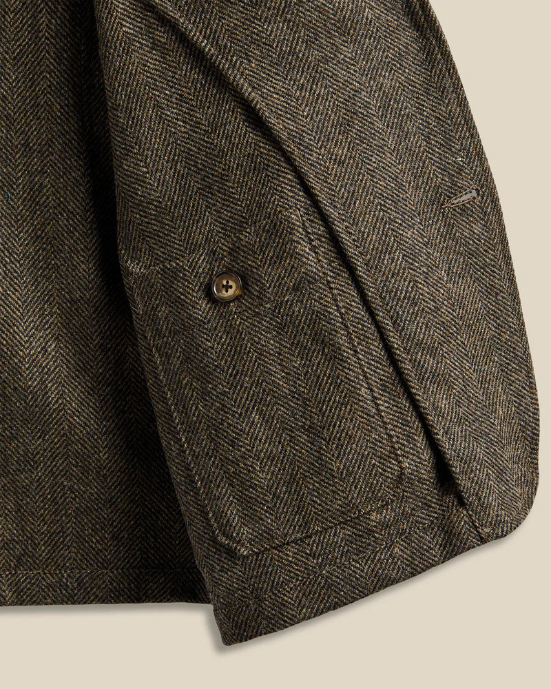 Portuguese Flannel Labura Herringbone Jacket