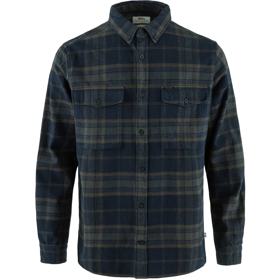 Fjallraven Ovik Twill Shirt | Dark Navy / Basalt