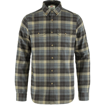 Fjallraven Singi Heavy Flannel Shirt | Super Grey / Stone Grey