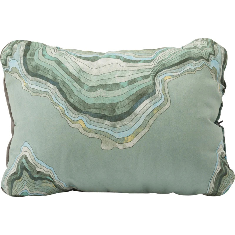 Thermarest Compressible Pillow Medium | Sage TopoWave