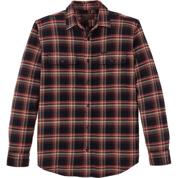 Filson Vintage Flannel Work Shirt | Black / Rust / Multi