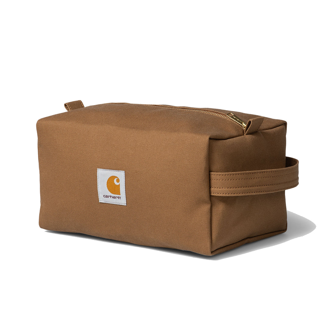 Carhartt WIP Canvas Washbag | Hamilton Brown