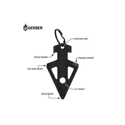 Gerber Broadhead Multi-Tool Keychain