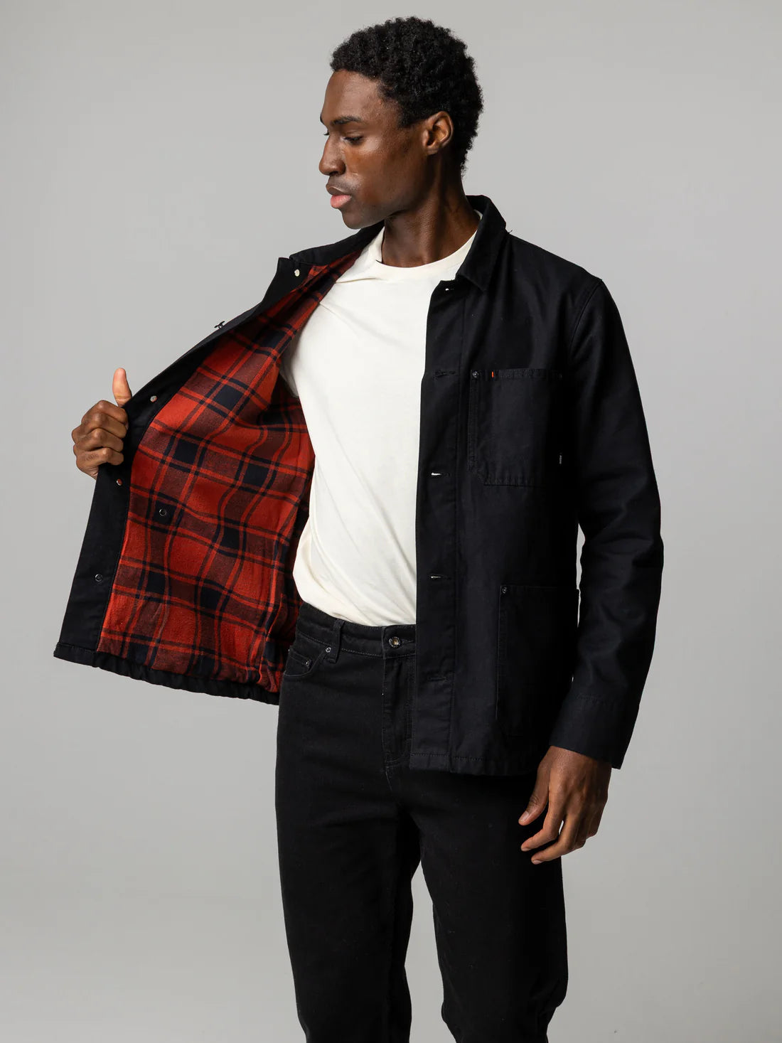 Finisterre Basset Flannel Lined Jacket